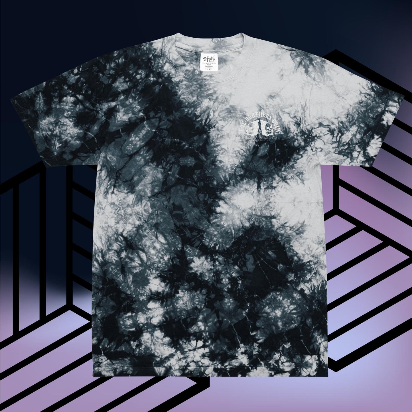 Oversized tie-dye t-shirt